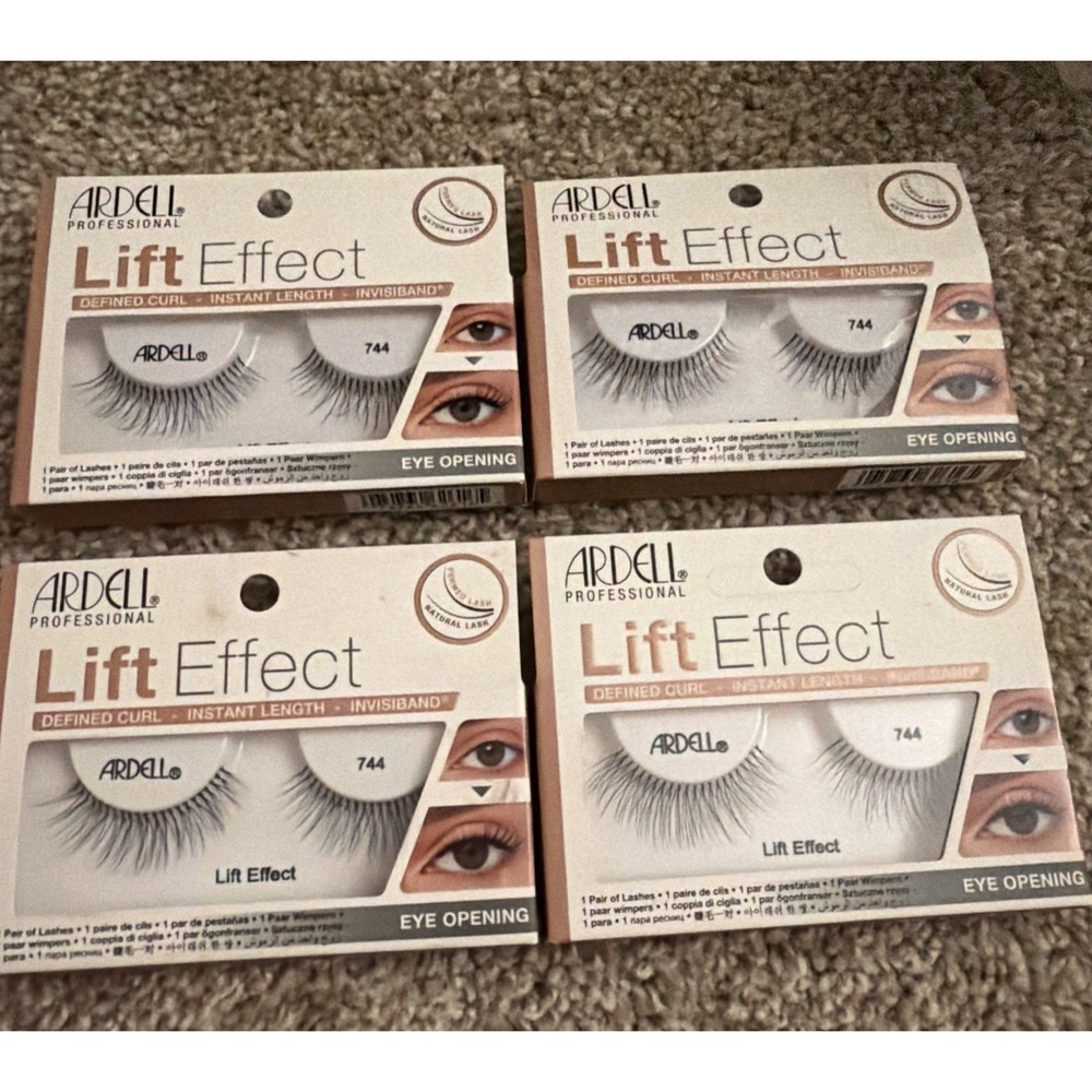 Ardell Lift Effect 744 Pack Of 4 Eye Lashes